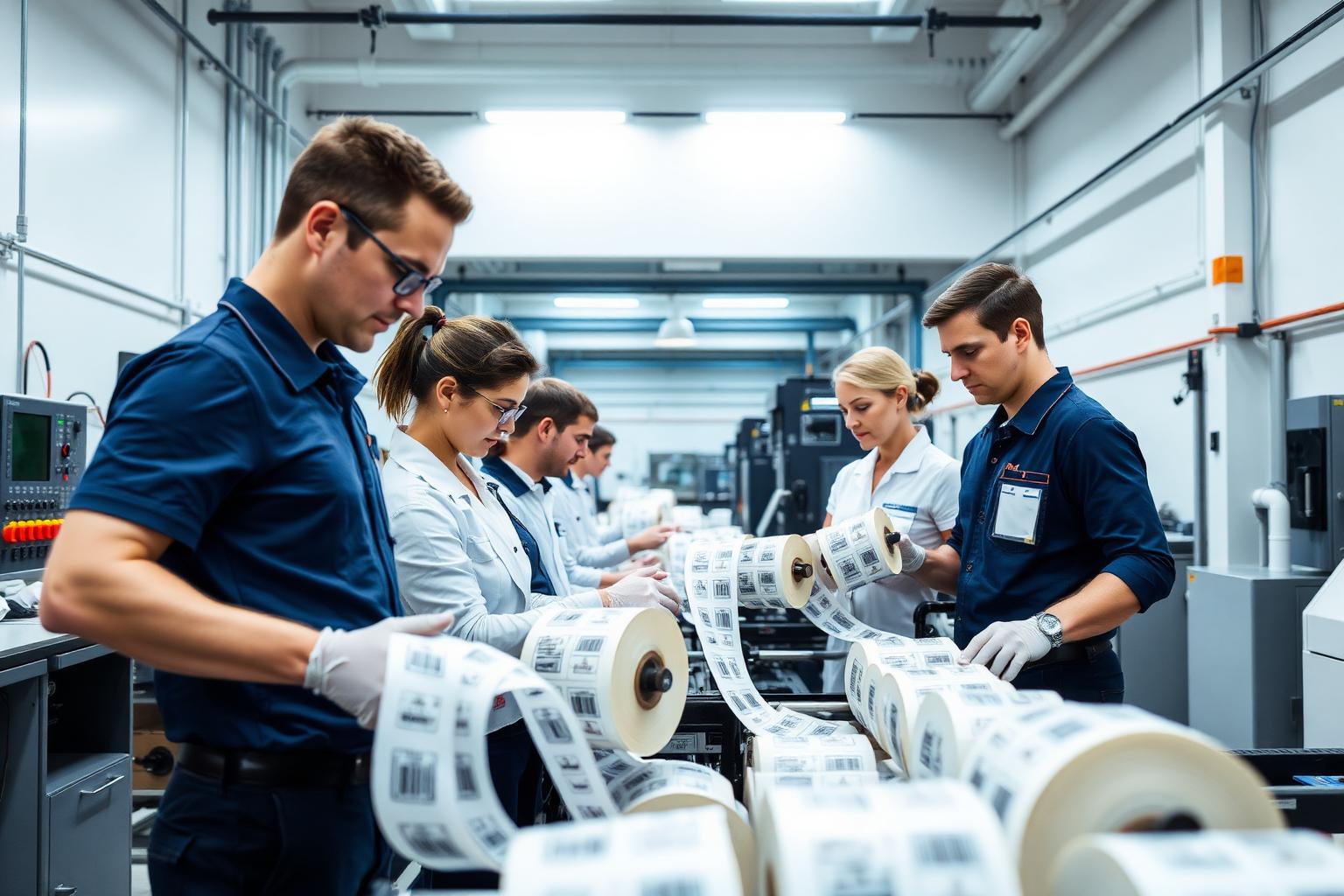 Pro Edge Labels production facility